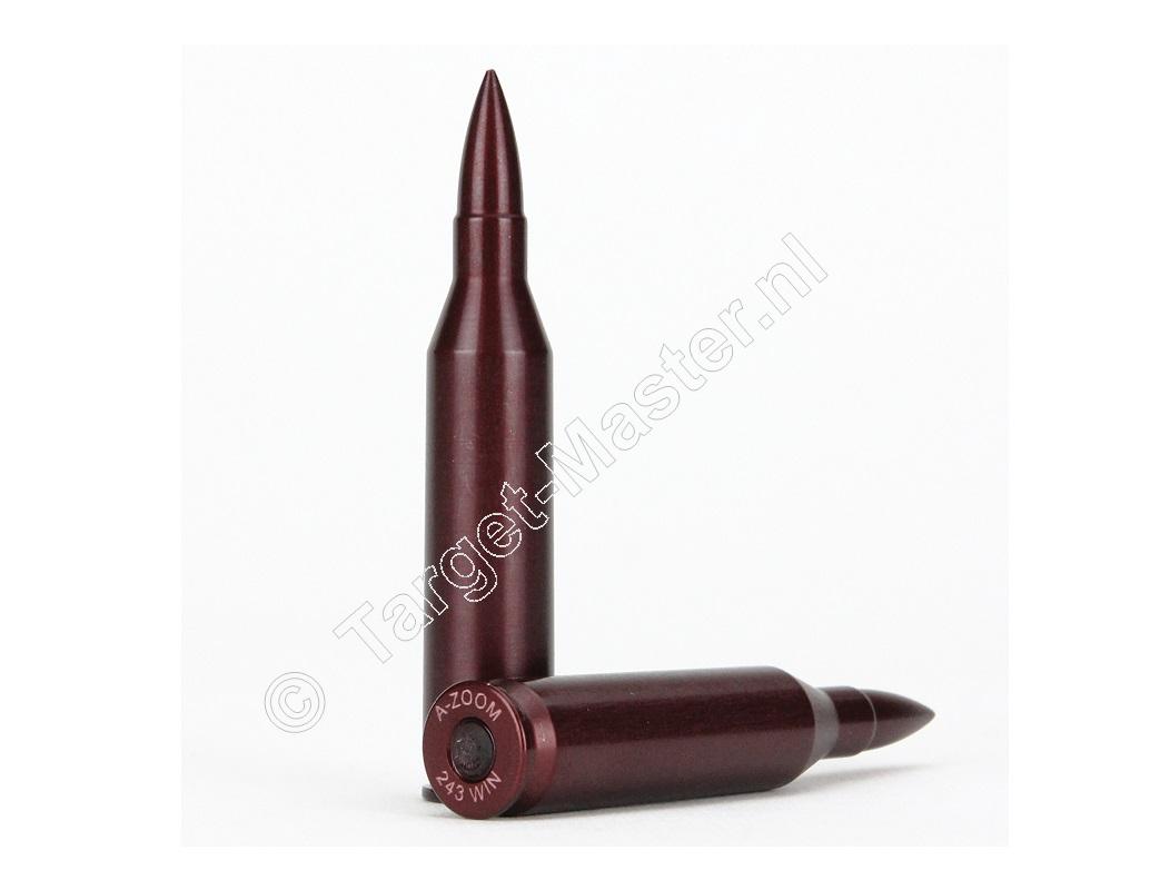 A-Zoom SNAP-CAPS .243 Winchester Safety Training Rounds package of 2